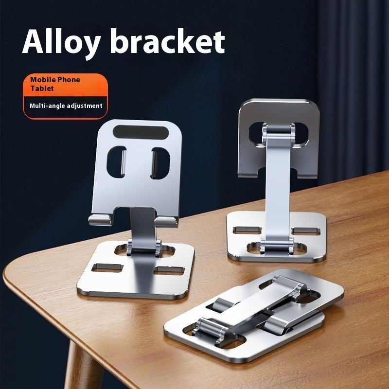 Desktop Folding Multi-angle Adjustment Full Alloy Phone Holder